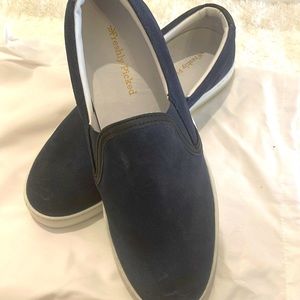 Freshly Picked Women’s Navy Suede Sneaker